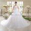 Manufacturers Wholesale Shiny Bride Wedding Dress 2016 New Puff Skirt Thin Towel Large Net Tailgate Harness