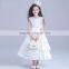 2017 Children Dress Embroidery Design Child Long Wedding Dress