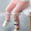 S15252A Girls Winter Baby Elastic Waist Leggings Cute Rabbirt Children Cotton Thicken Pants