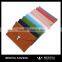 Personalized Leather Envelope Clutch Wallet