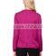 Daily Fit Long Sleeve Wrap-style Lady Blouse for Middle Aged Women
