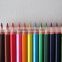 24pcs Wooden Color Pencils With Plastic Tube