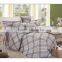 domitory cotton stripes&grid 3 pcs Single duvet cover set