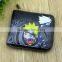 Wholesale High Quality Naruto Kakashi Figure Cartoon For Adult Zipper Folding Purse Anime Wallet