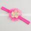 Baby Girl Lace Flower Hair Band Headband Hairband Bow Hair Accessories 13 Colors Drop Shipping