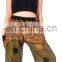 Rose Flower Boho Baggie Ginnie Yoga Aladin Thoursers Pants