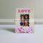hot selling mini plastic led decorative fashion photo frame picture