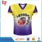 Dye sublimation printed American football jersey wholesale youth football uniforms custom jerseys american football wear