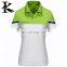 Custom plus size clothing multicolor polo shirt for women