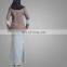 New Fashion Design Simple Style Baju Kurung Pelum Modern Abaya Wholesale In Malaysia Muslim Women Clothing