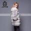 Top sale good quality latest designs for fox fur coat winter jacket women