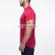 mens dark red workout bodybuilding cool tee shirts