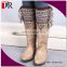 Two tone color aztec fashion knitted leg warmer new design