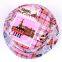 100% Cotton Promotional Flat Crown Embroidered Fashion Bucket Hat