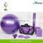 Customized color anti burst Massage yoga gym ball+hand pump