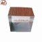 wood grain aluminum square hollow tube