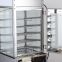 Food Steamer Display Cabinet,Modern Glass Window Frameless Hot Food Display Cabinets  WT/8613824555378