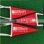 factory direct sale low cost medieval felt flags with gold