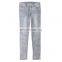 DiZNEW OEM Wholesale Washed Womens plus size stretch jeans