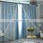 2020 News Cheap 100 Polyester Blue Color Ceiling Drapes Decoration Fabric For Bedroom Cortinas Living Room Window Curtain