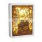 Art Decoration 3D Paper Carving Light Lamp Paper Cut Light Box Creative Shadow Night Lights LED Gift