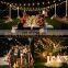 LED String Lights 38FT G40 30 Bulb Globe Vintage Indoor Outdoor String Lights for  Decorative Hanging