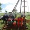 Small Portable Diesel Engine Deep Rock Well Drilling Rig Machine / hard rock drilling rig