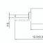 4mm 3V 9000rpm Length 12mm NdFeB magnet DC Coreless motor