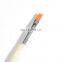 Frosting Clear Acrylic Handle Angled Nail Brush Kolinsky