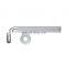 SH-3721 Leelongs Air Intake Round Plastic 9 inch Chromed Bathroom Rain Shower Head