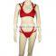 New Arrival Women's Summer Sey 2 Pieces Bikinis Bet Bandage Swimsuit 2015 Fashion Bathing Suit Ladies Swimwear