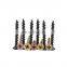 Black or grey gypsum board self drilling screw drywall
