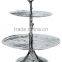 2 Tier Metal Cake Stand With Matt Fiish