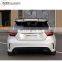 A45 rear spoiler for A-class W176 A180 A200 A250 A260 A45 R-style carbon fiber roof spoiler