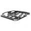 2021 Latest 4x4 Aluminum Alloy Universal Car Luggage Carrier Roof Rack Basket With Light Bar For Universal