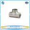 JIS B2311/2 butt weld pipe fitting, equal and reducing Tee, pipe fitting names and parts