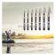 black  Mini Glass Fiber Telescopic Sea Fishing Pole Portable Hand Fishing Tackle Spinning Rod