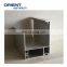 hot sale thin aluminum profile for glass doors made in china