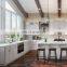 Luxury Classic Design Kitchen Furniture Custom White Shaker Solid Wood Kitchen Cabinets USA