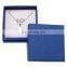 Luxury custom logo paper necklace jewelry bracelet packaging earring jewelry gift box