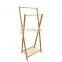 Best Quality  Bathroom Clothing Hat Rack Vintage Expandable Bamboo Towel Holder Coat Hanging Rack Stand