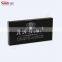 20mm acrylic brand block black acrylic logo block display