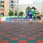 Customized buffering outdoor playground floor mat rubber gym flooring