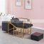 Hot Sale High Quality Salon Furniture Electric Adjustable Shampoo Bed with Ceramic Washbasin