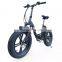 48v 500w Big power 20 inch folding fat tire electric bike/snow ebike