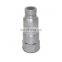 flat-face couplings (ISO 16028) with pressure eliminator Non-Spill Couplings Flat Face