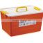 Callia hot wheeled storage boxes with handle/emergency case