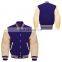 Popular Custom Wholesale Plain retro style varsity Jackets / Premium quality wool letterman style varsity jacket