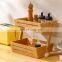 Fruit Holder Kitchen Multi-function High Quality Bamboo Storage Shelf Rack Pantry OrganizerHome Storage & Organization