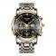 NIBOSI Luxury Military Watch Men Quartz Clock Male Full Steel Casual Business Casual Watch 30m Waterproof Date 2516